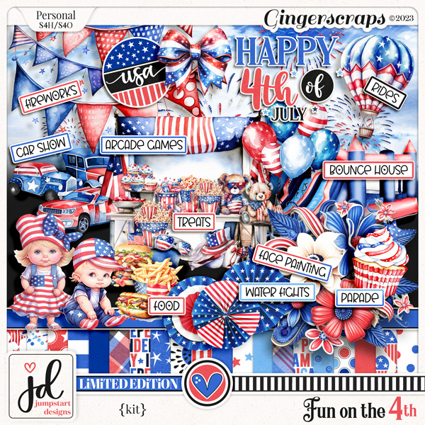 Fun on the 4th {Kit} LIMITED EDITION