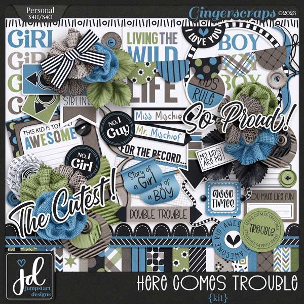 Here Comes Trouble {Kit}