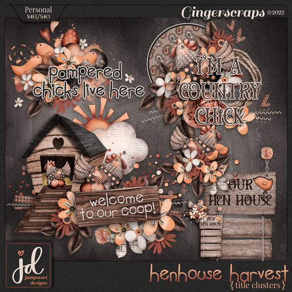 Henhouse Harvest {Title Clusters}