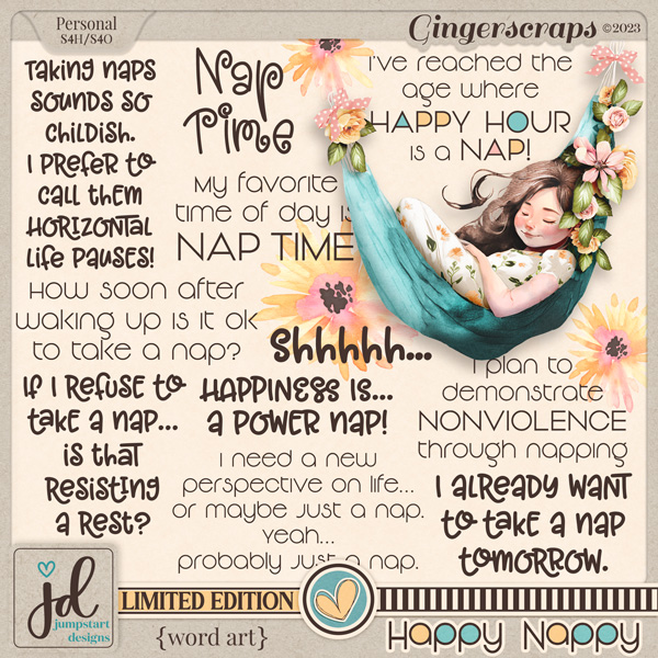 Happy Nappy {Word Art} LIMITED EDITION