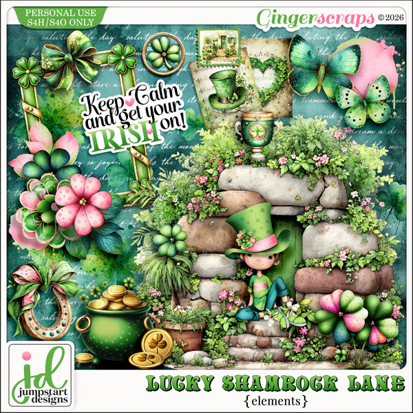 Lucky Shamrock Lane {Elements}