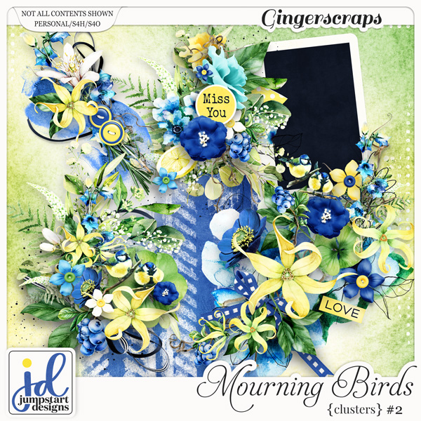 Mourning Birds {Clusters #2} by Jumpstart Designs