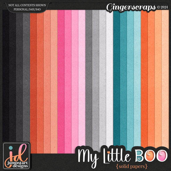 My Little Boo {Solid Papers}