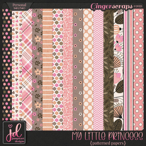 My Little Princess {Patterned Papers}