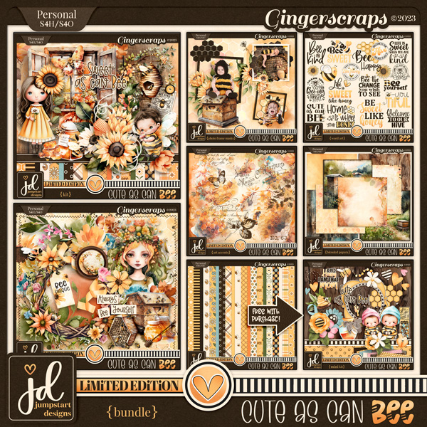 Cute As Can BEE {Bundle} plus FWP LIMITED EDITION