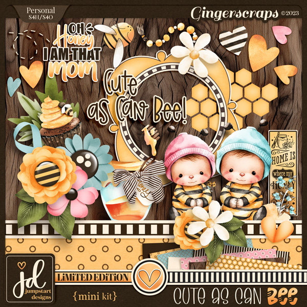 Cute As Can BEE {Mini Kit} LIMITED EDITION