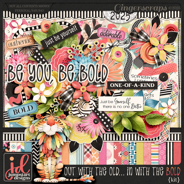 Out With the Old ~ In With the Bold {Kit} plus 2 Freebies