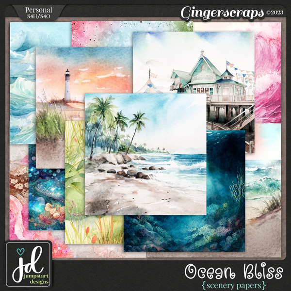 Ocean Bliss {Scenic Papers}