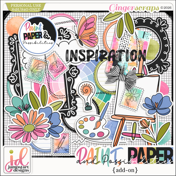 Paint, Paper & Possibilities {Add-On}