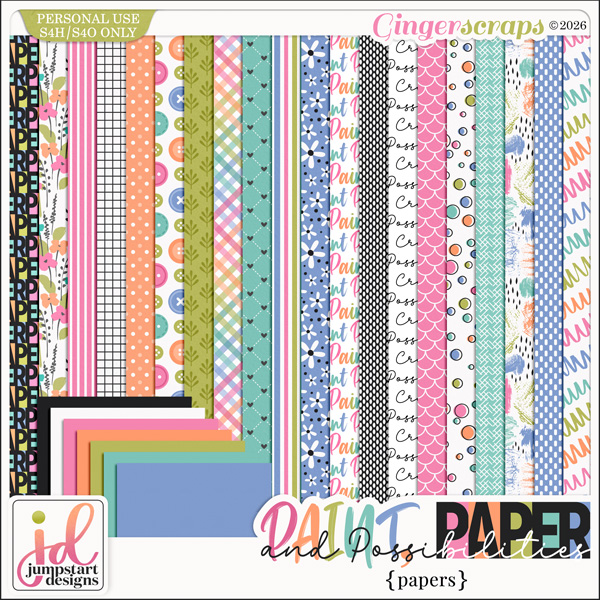 Paint, Paper & Possibilities {Papers}