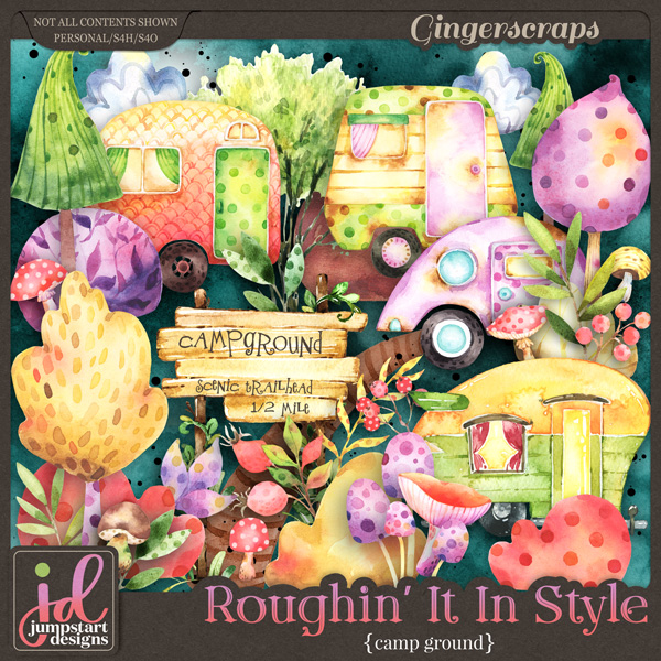 Roughin' It In Style {Campground} by Jumpstart Designs