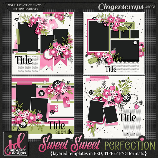 Sweet Sweet Perfection {Templates}