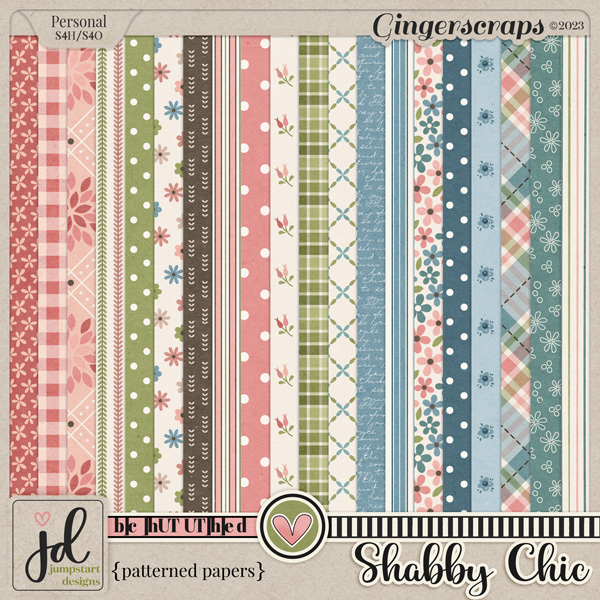 Shabby Chic {Patterned Papers} LiMiTED EDiTiON
