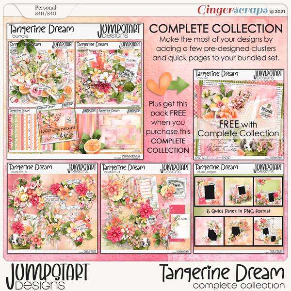 Tangerine Dream {Complete Collection} by Jumpstart Designs