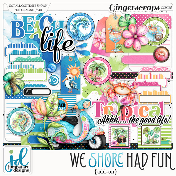 We Shore Had Fun {Add-On Elements}