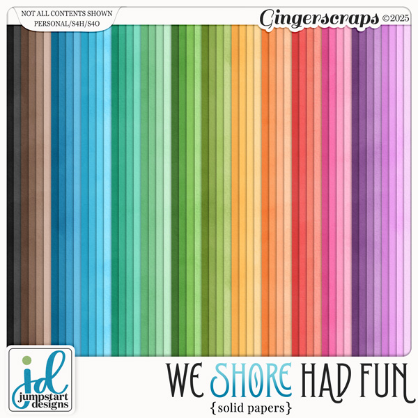 We Shore Had Fun {Solid Papers}