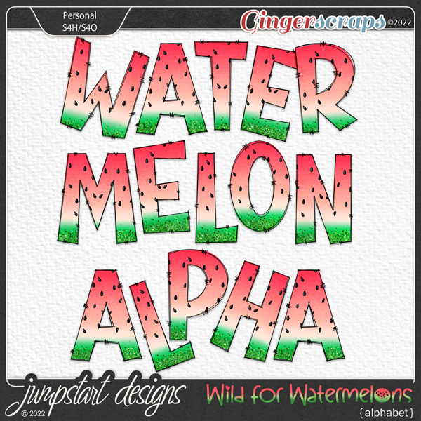 Wild for Watermelons {Alphabet}