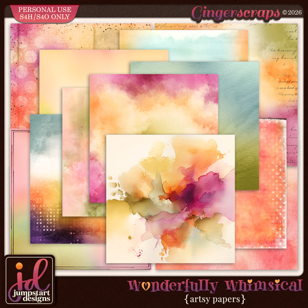 Wonderfully Whimsical {Artsy Papers}