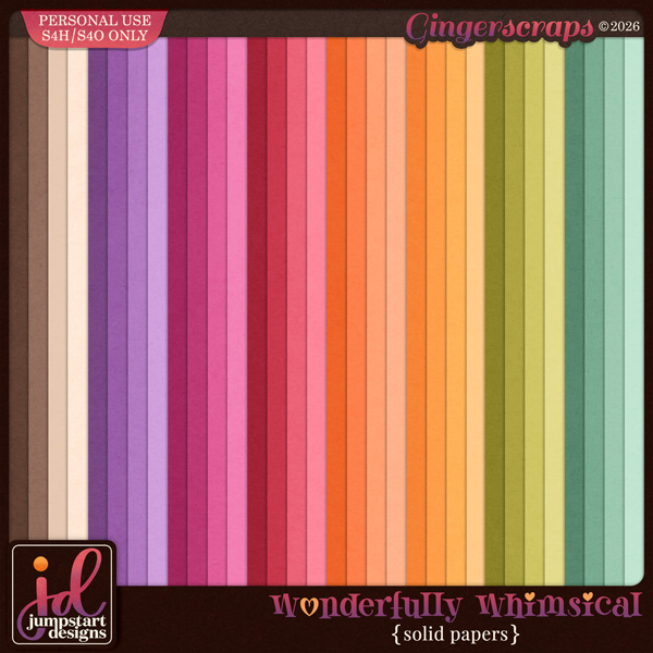 Wonderfully Whimsical {Solid Papers}