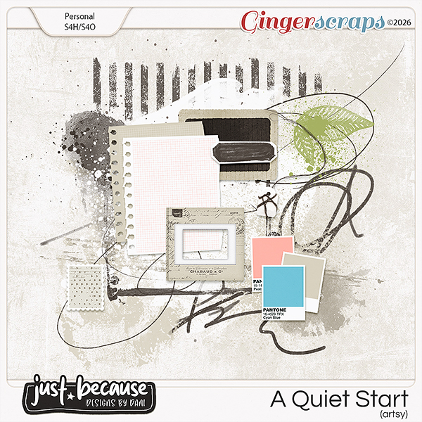 A Quiet Start Artsy by Just Because Studio