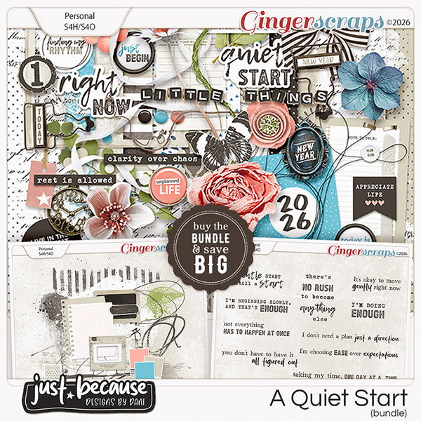 A Quiet Start Collection by Just Because Studio