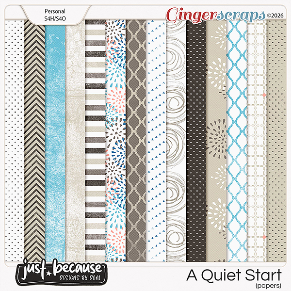 A Quiet Start Papers by Just Because Studio