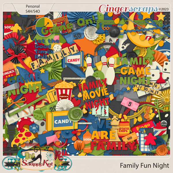 Family Fun Night by The Scrappy Kat