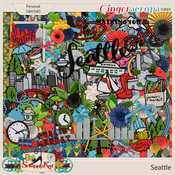 Seattle by The Scrappy Kat