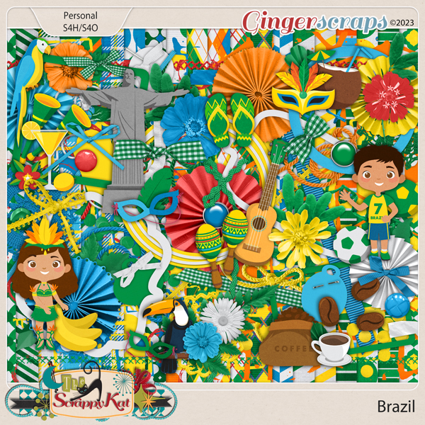 Brazil by The Scrappy Kat