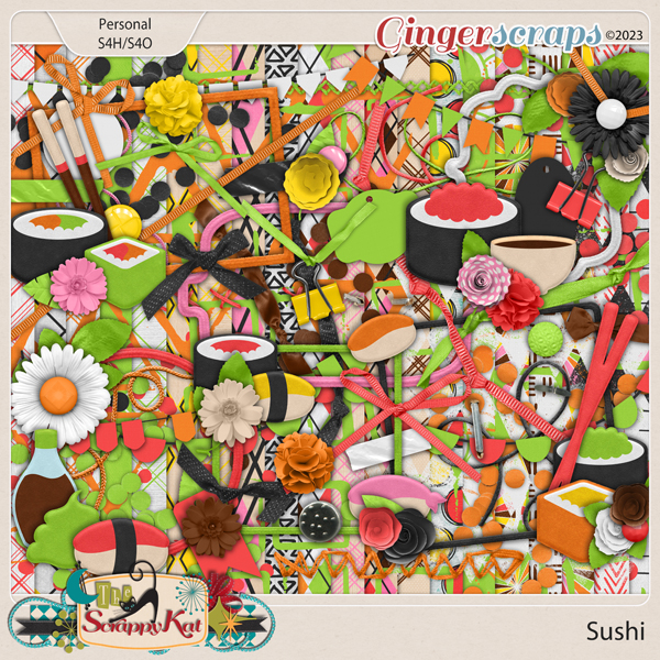 Sushi by The Scrappy Kat