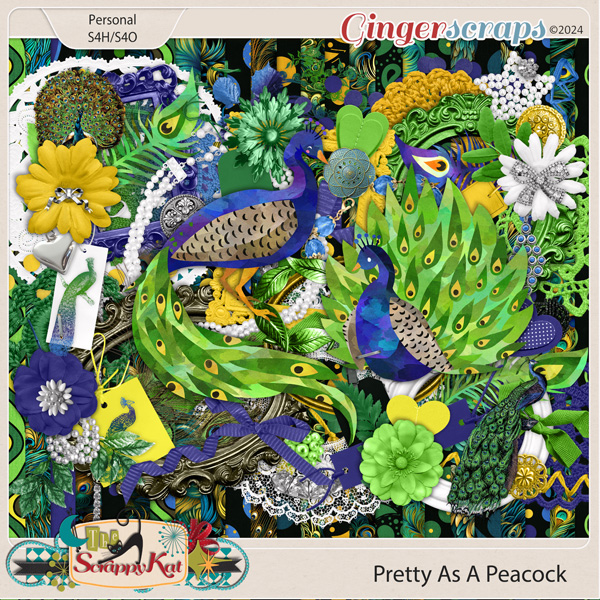 Pretty As A Peacock by The Scrappy Kat