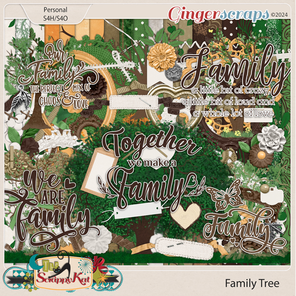 Family Tree by The Scrappy Kat