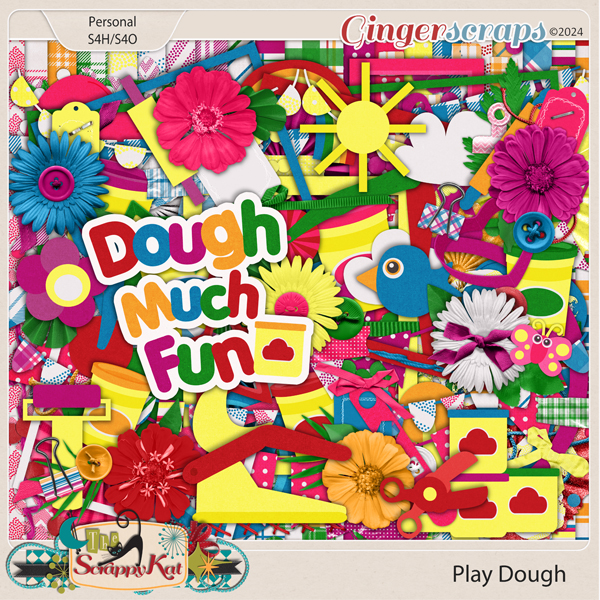 Play Dough by The Scrappy Kat