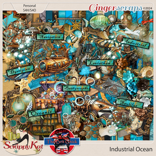 Industrial Ocean MEGA Collab Kit by The Brit Chick