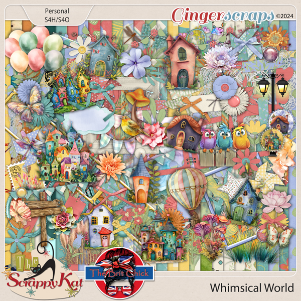 Whimsical World Mega Collab by The Scrappy Kat