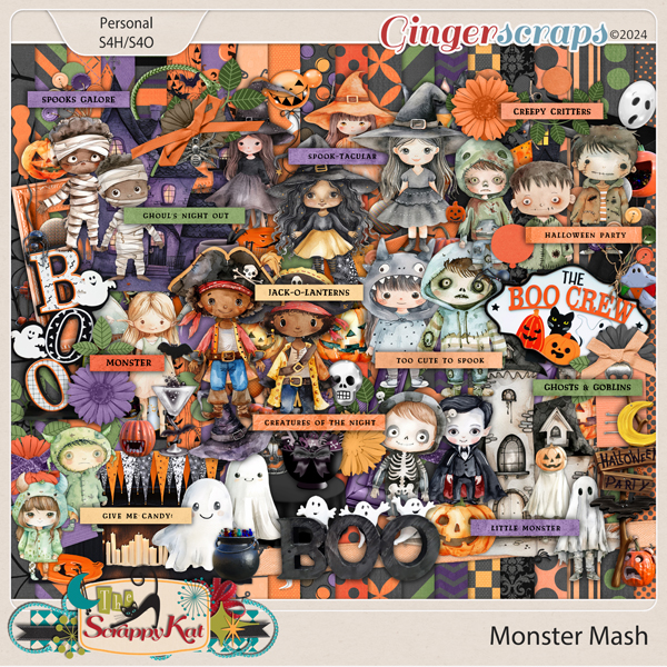 Monster Mash by The Scrappy Kat