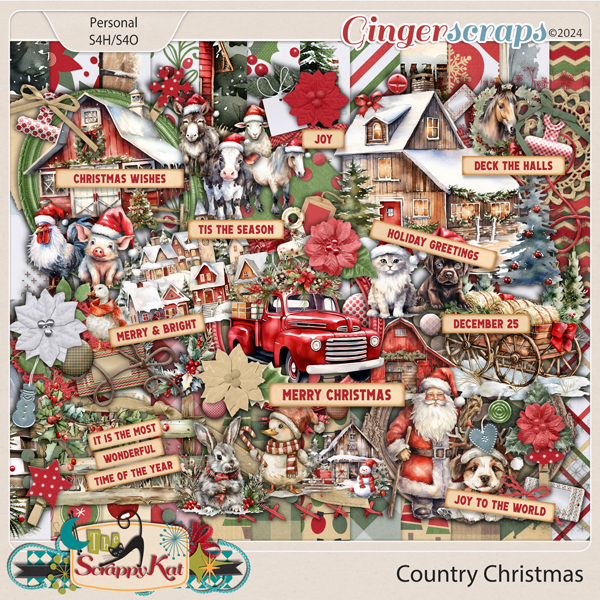 Country Christmas by The Scrappy Kat