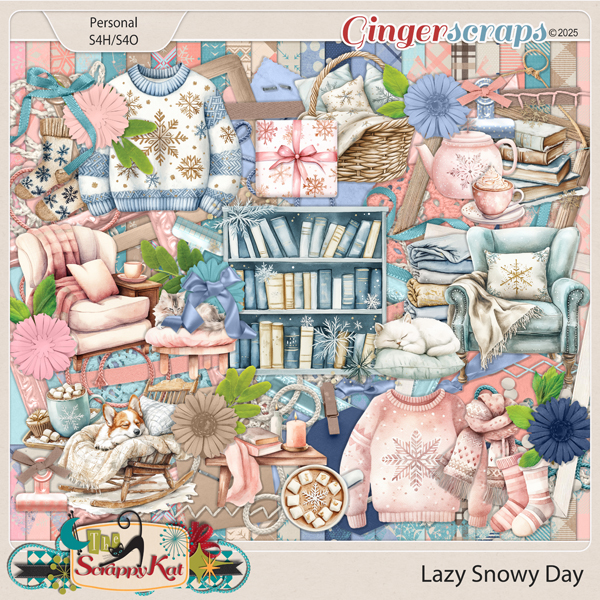 Lazy Snowy Day by The Scrappy Kat