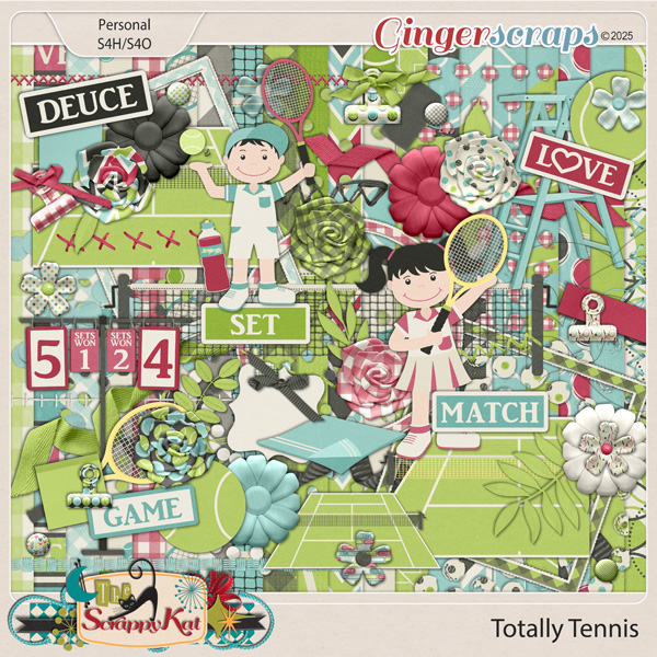 Totally Tennis by The Scrappy Kat