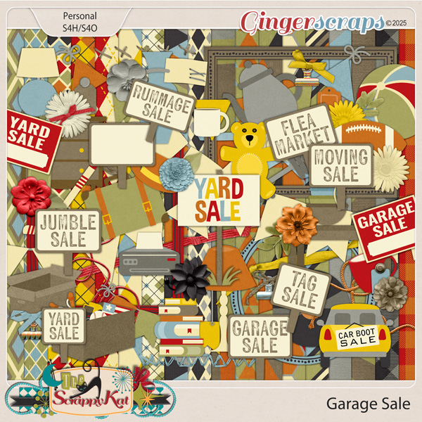 Garage Sale by The Scrappy Kat