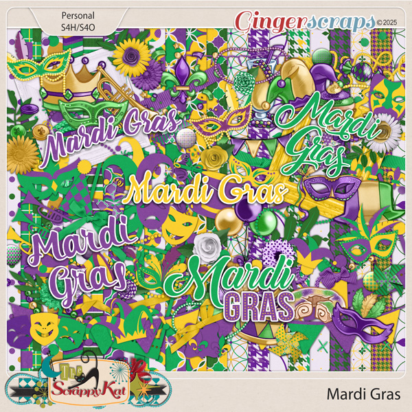 Mardi Gras by The Scrappy Kat