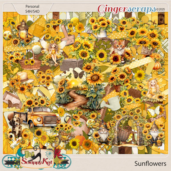 Sunflowers by The Scrappy Kat