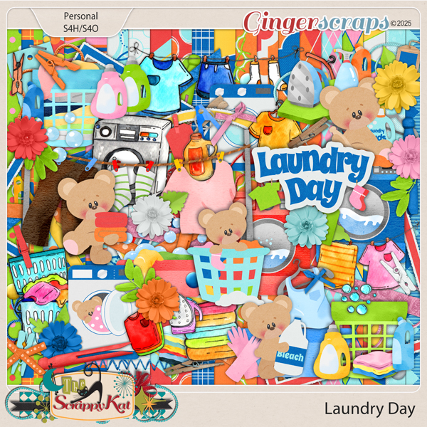 Laundry Day by The Scrappy Kat
