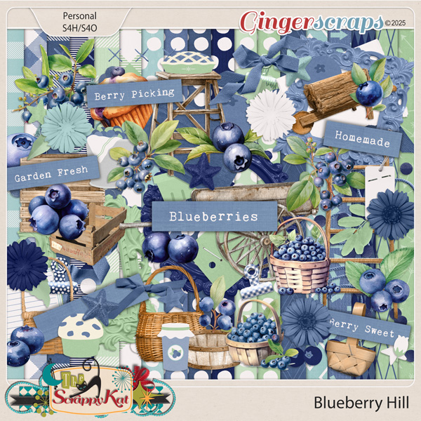 Blueberry Hill by The Scrappy Kat