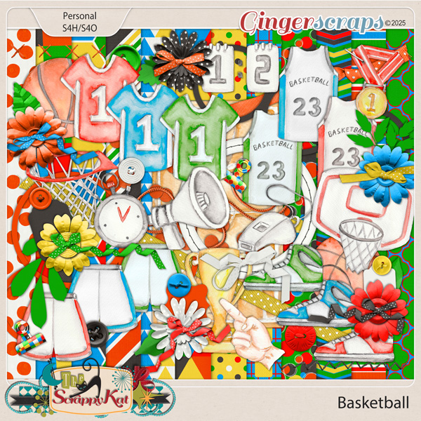 Basketball by The Scrappy Kat
