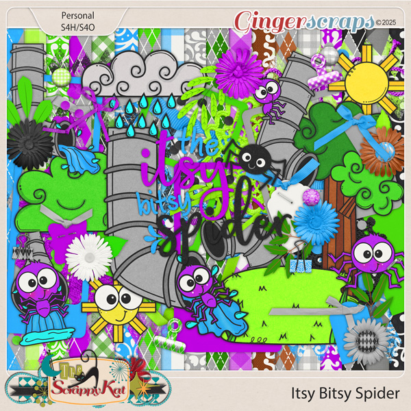 Itsy Bitsy Spider by The Scrappy Kat