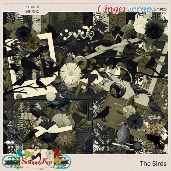 The Birds Kit by The Scrappy Kat