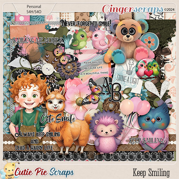 Keep Smiling Page Kit