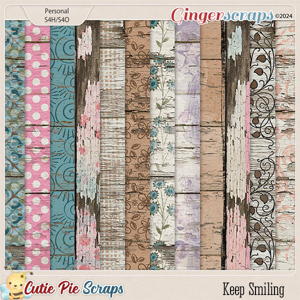 Keep Smiling Wood Papers