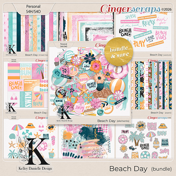 Beach Day Collection Bundle by Kelley Danielle Design